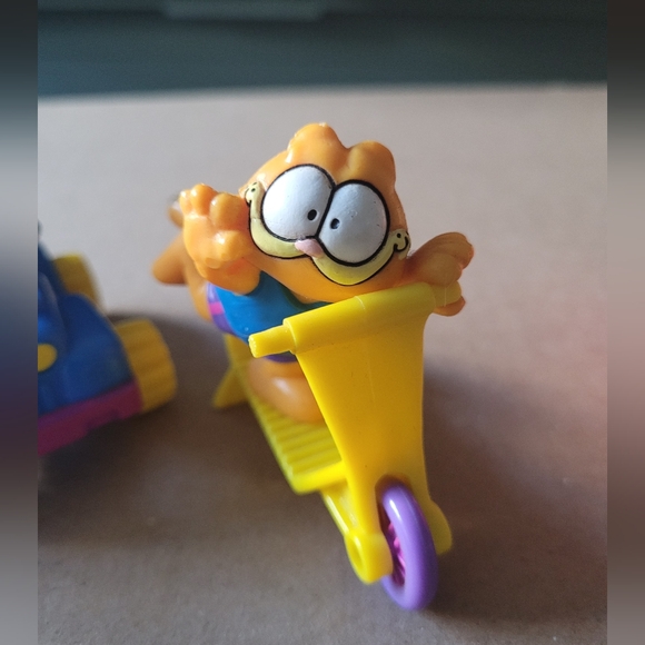 Garfield Cat Mcdonald Toy Vintage 1988 - Picture 4 of 6